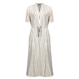 Purotatto Luxex Stripe Midi Dress
